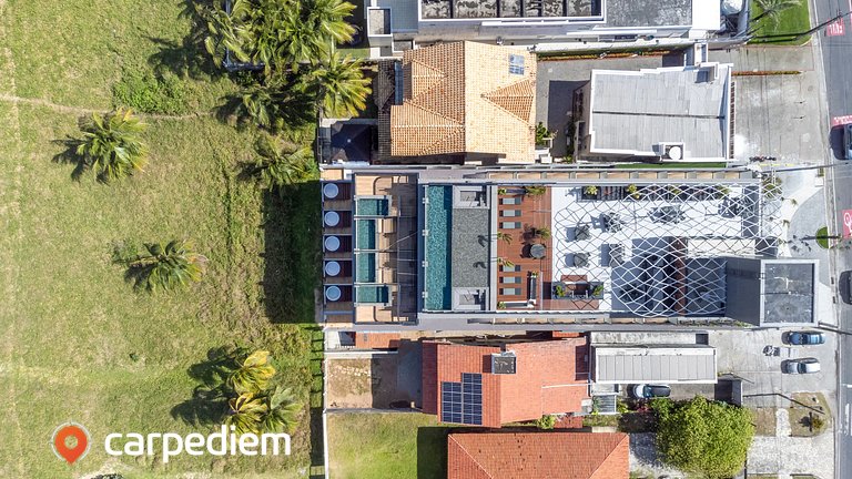 Alta Garden - Varanda e vista cidade por Carpediem