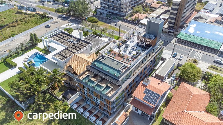 Alta Garden - Varanda e vista cidade por Carpediem