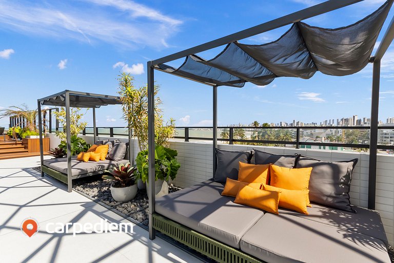 Alta Garden - Apê beira mar by Carpediem