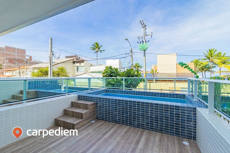 Ocean Blue #02 - Studio com piscina por Carpediem