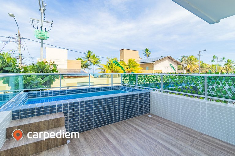 Ocean Blue #02 - Studio com piscina por Carpediem