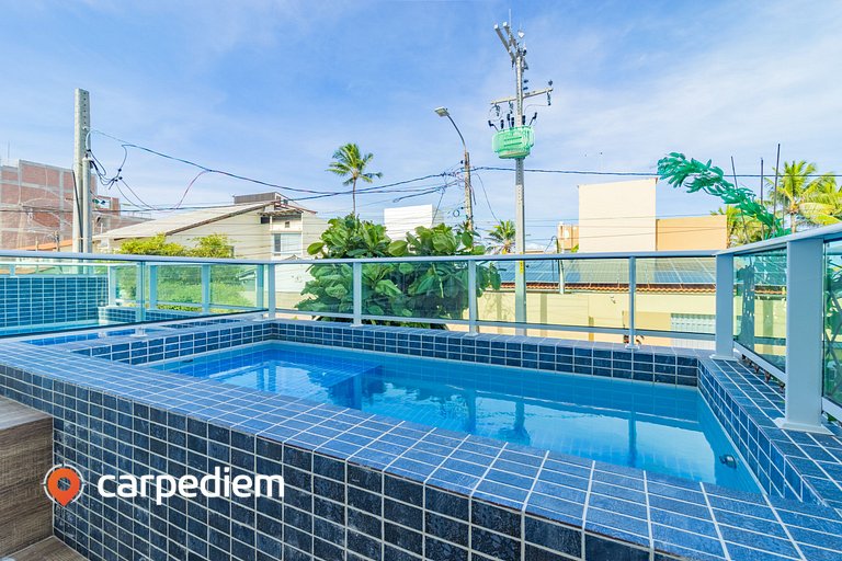 Ocean Blue #02 - Studio com piscina por Carpediem