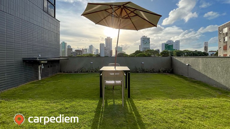 Studio Quádruplo Garden 206 no Tolive One Housi by Carpediem
