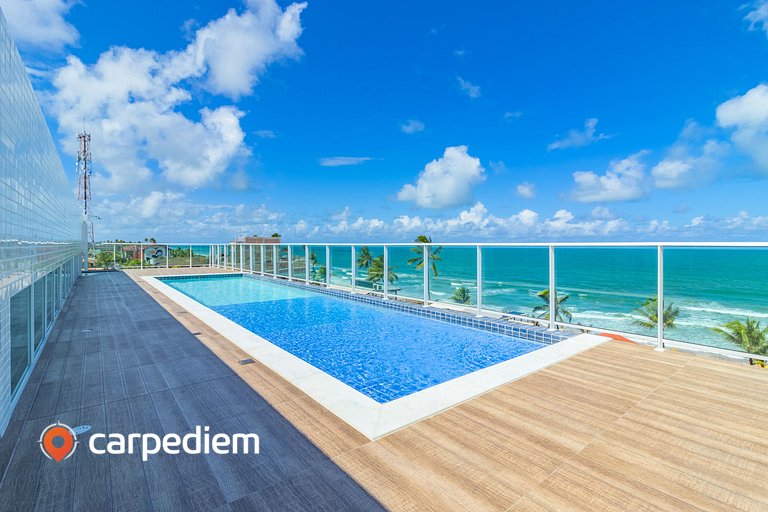 Ocean Blue #02 - Studio com piscina por Carpediem