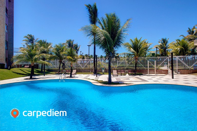Scopa Beach #A6-300 - Apê Vista Mar por Carpediem