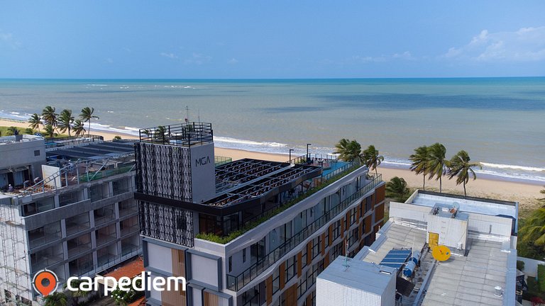 Flat #205 no Breeze - Vista Mar e Pé na Areia by Carpediem