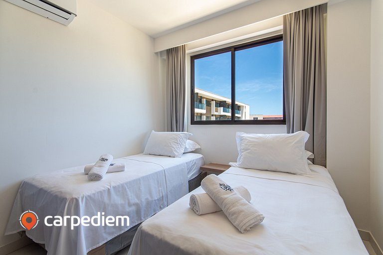 Mana Beach #D221 - Apto de 2 Quartos por Carpediem