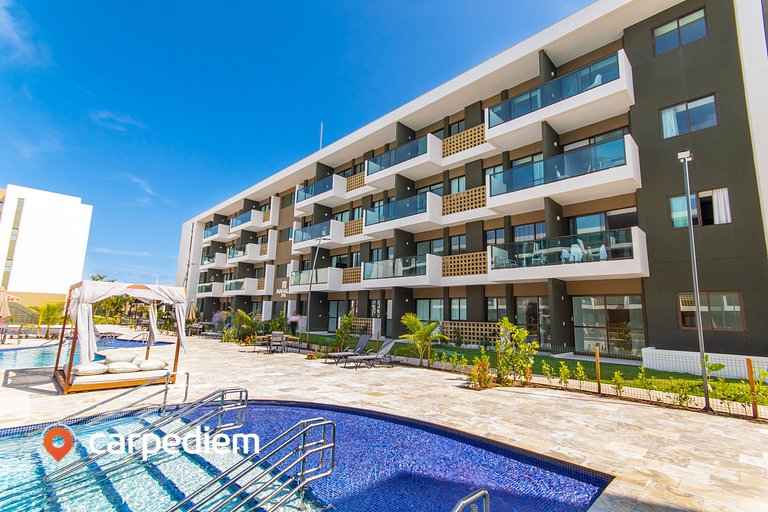 Mana Beach #D221 - Apto de 2 Quartos por Carpediem