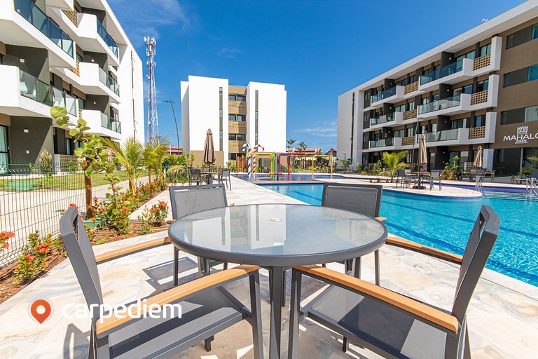 Mana Beach #D221 - Apto de 2 Quartos por Carpediem