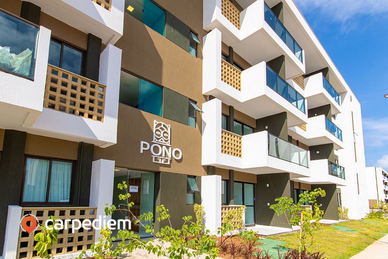 Mana Beach #D221 - Apto de 2 Quartos por Carpediem