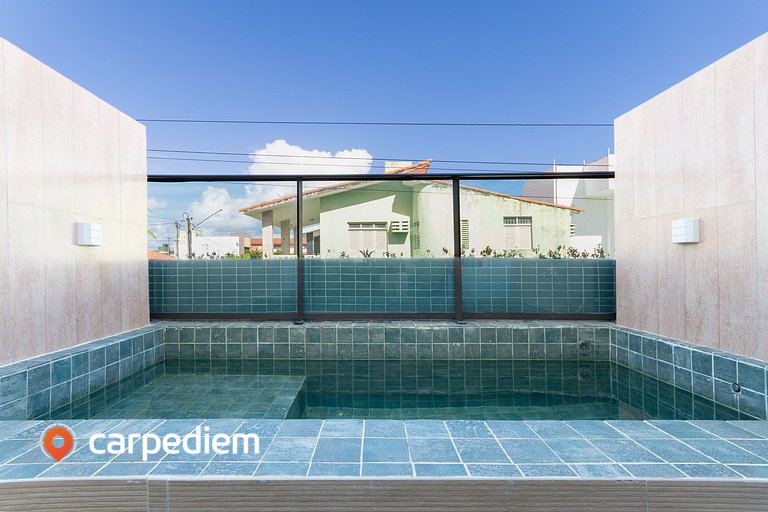 Makani Beach #07 - Flat com piscina by Carpediem