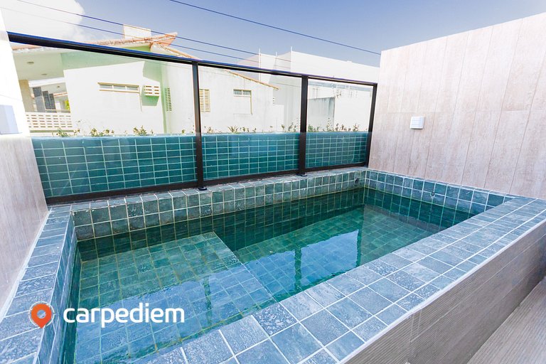 Makani Beach #07 - Flat com piscina by Carpediem