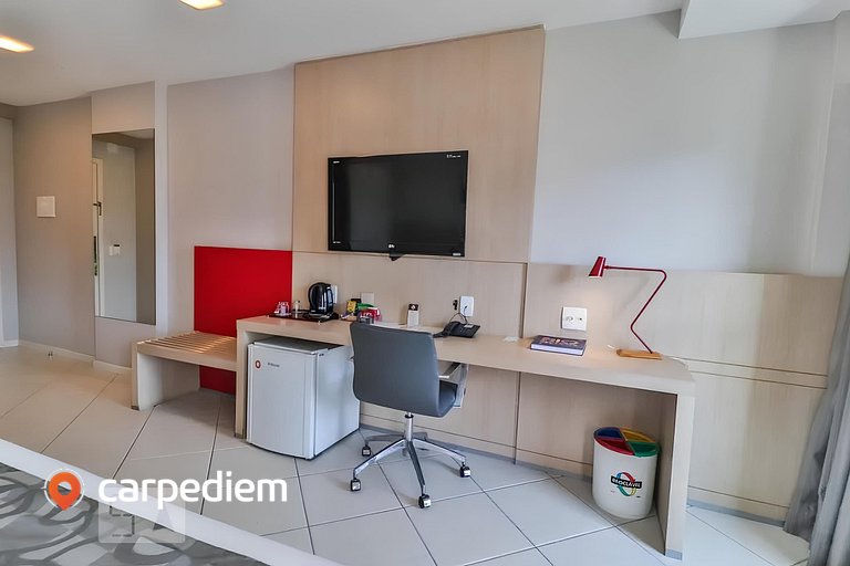 Rio Plaza #412 - Studio Confortável por Carpediem