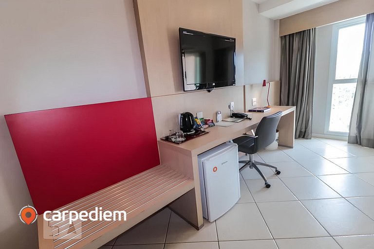 Rio Plaza #412 - Studio Confortável por Carpediem