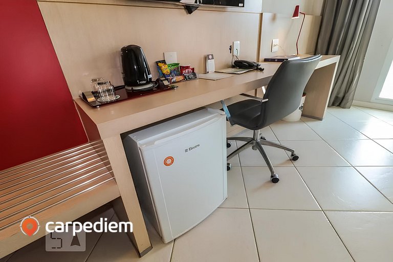 Rio Plaza #412 - Studio Confortável por Carpediem