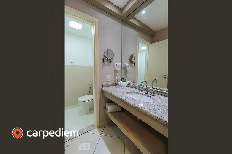Rio Plaza #412 - Studio Confortável by Carpediem