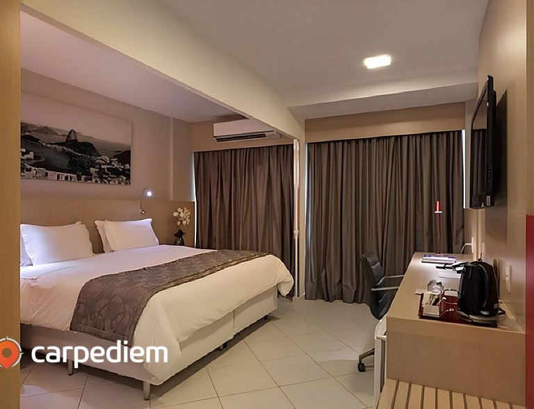Rio Plaza #1005 - Studio com Varanda por Carpediem