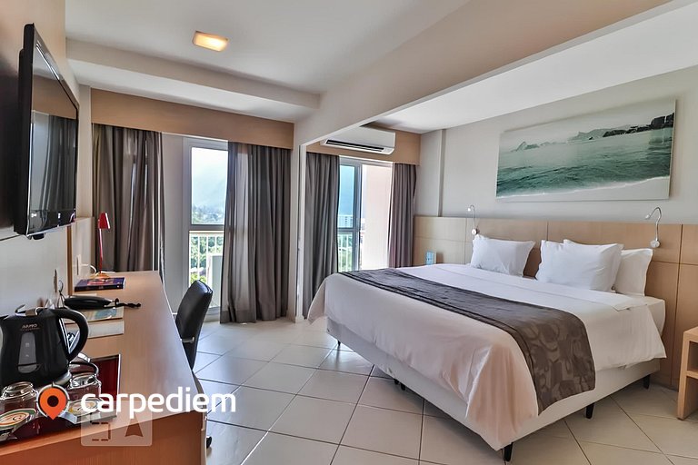 Rio Plaza #1005 - Studio com Varanda por Carpediem