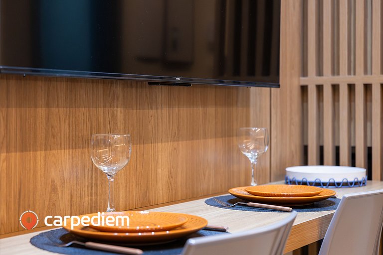 Beach Haus #411 - Apto beira mar por Carpediem