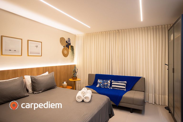 Beach Haus - Triplo beira mar por Carpediem