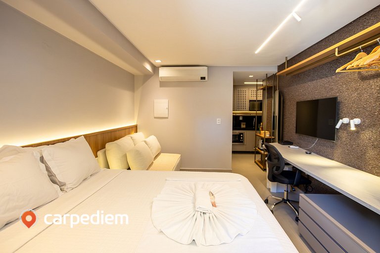 Way Bossa - Térreo com Jacuzzi por Carpediem