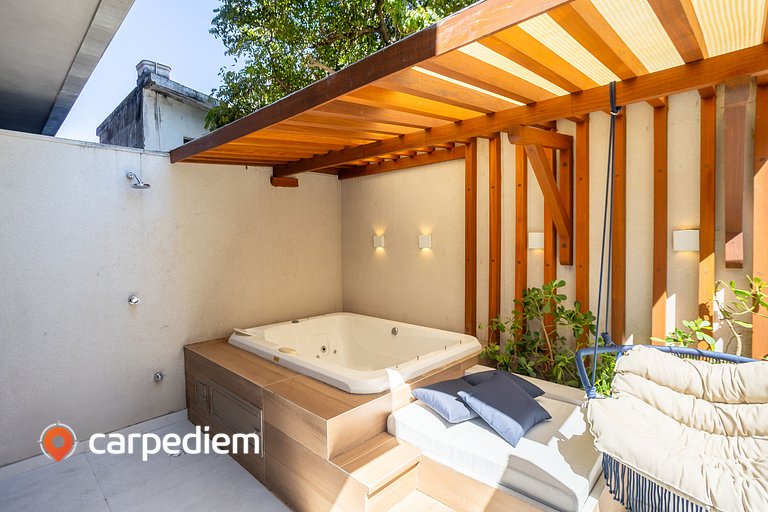 Way Bossa - Térreo com Jacuzzi por Carpediem
