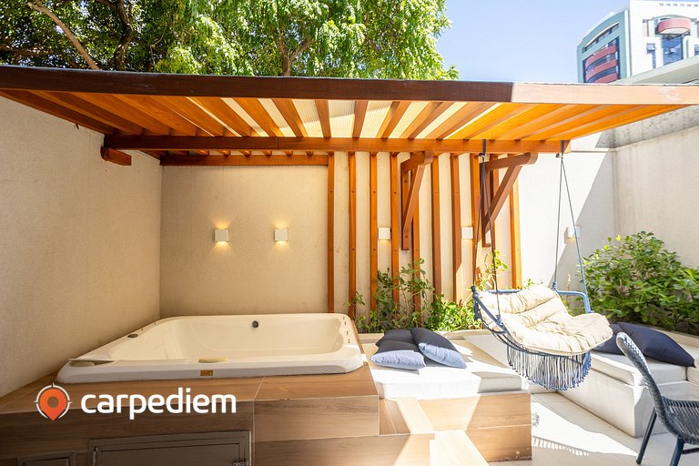 Way Bossa - Térreo com Jacuzzi por Carpediem