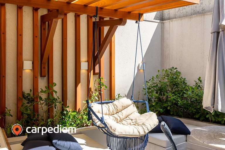 Way Bossa - Térreo com Jacuzzi por Carpediem