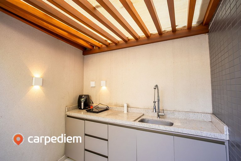 Way Bossa - Térreo com Jacuzzi por Carpediem