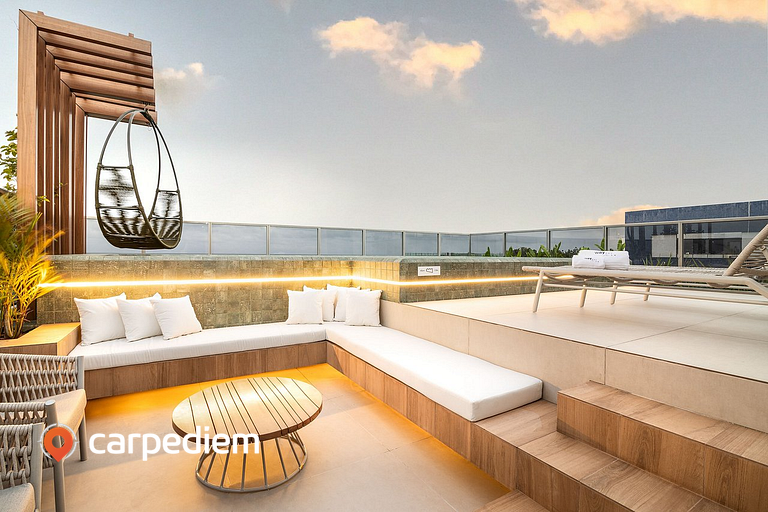 Way Bossa - Térreo com Jacuzzi por Carpediem