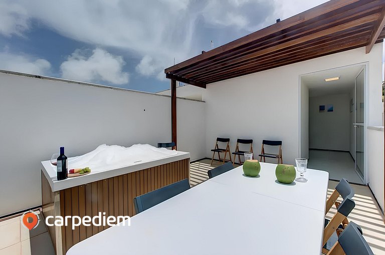Beach Townhouses #C07 - Com Jacuzzi por Carpediem