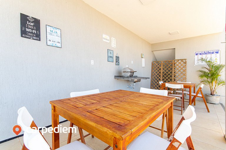 Triplex com Jacuzzi em Porto das Dunas por Carpediem