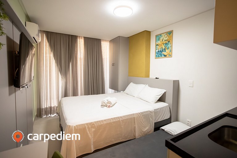 Breeze Residence - Studio com Varanda By Carpediem