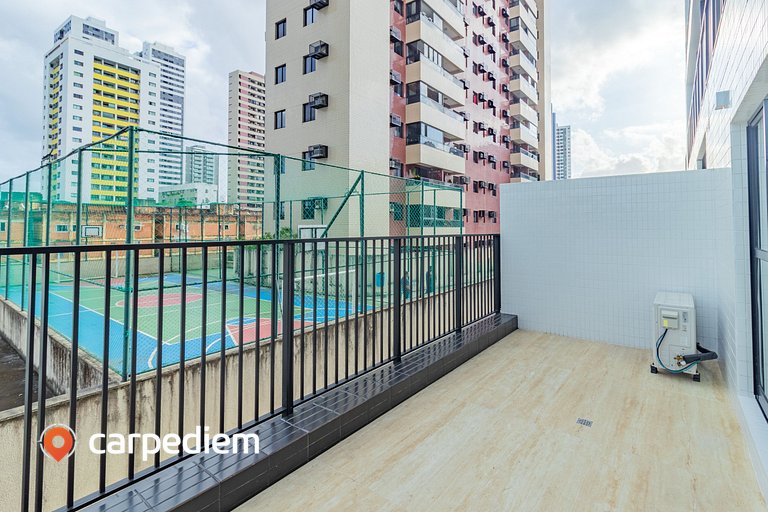 Tolive Riverside - Studio com Varanda by Carpediem