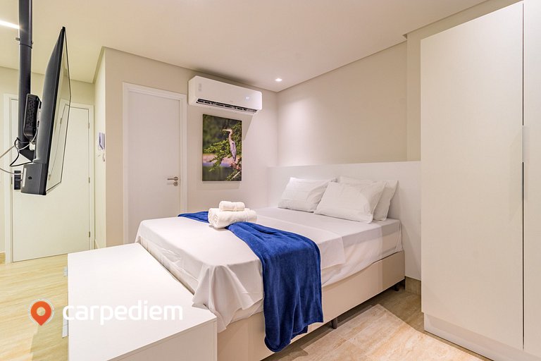 Tolive Riverside - Studio com Varanda by Carpediem