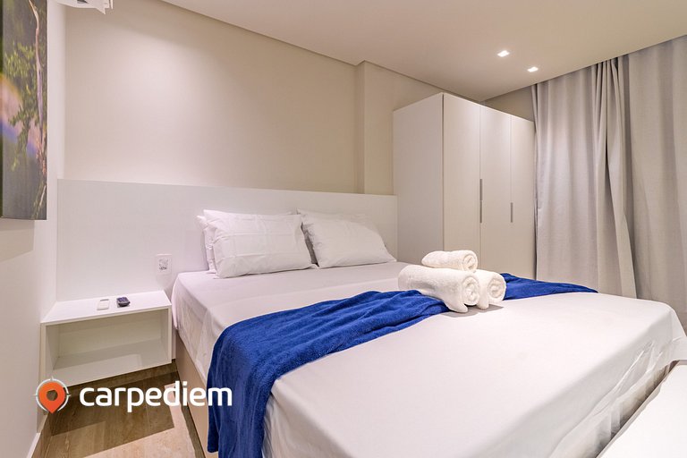 Tolive Riverside - Studio com Varanda by Carpediem
