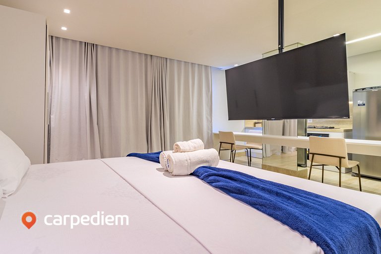 Tolive Riverside - Studio com Varanda by Carpediem