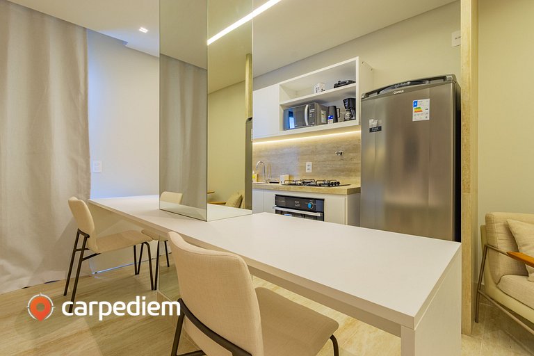 Tolive Riverside - Studio com Varanda by Carpediem