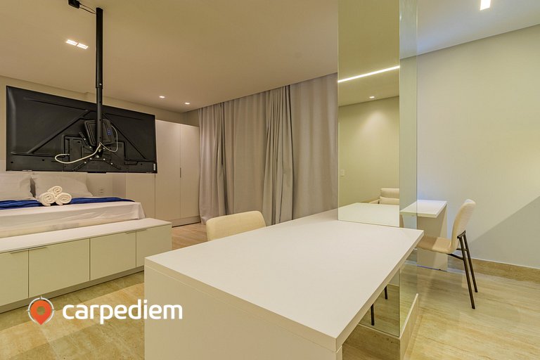 Tolive Riverside - Studio com Varanda by Carpediem