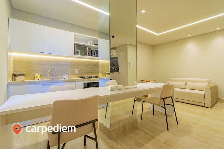 Tolive Riverside - Studio com Varanda by Carpediem