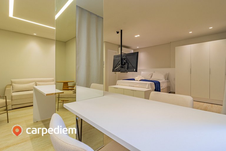 Tolive Riverside - Studio com Varanda by Carpediem