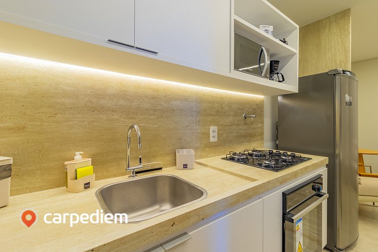 Tolive Riverside - Studio com Varanda by Carpediem