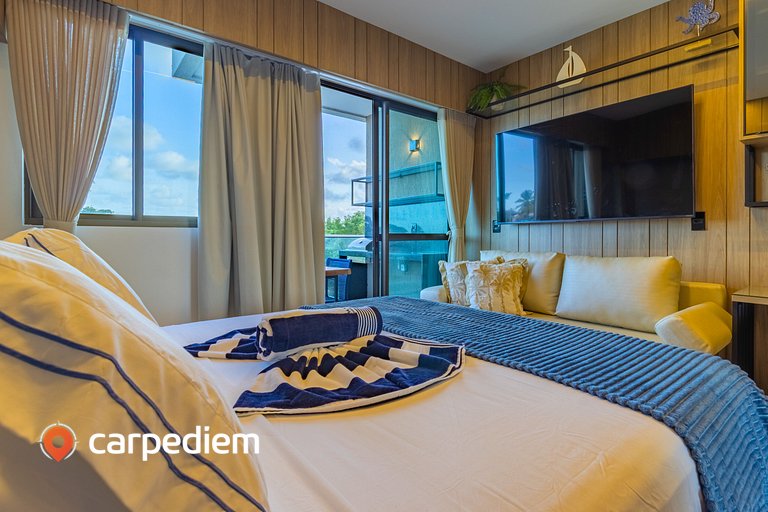MakiaBeach #D206 - Studio com varanda by Carpediem