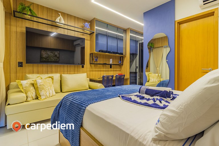 MakiaBeach #D206 - Studio com varanda by Carpediem
