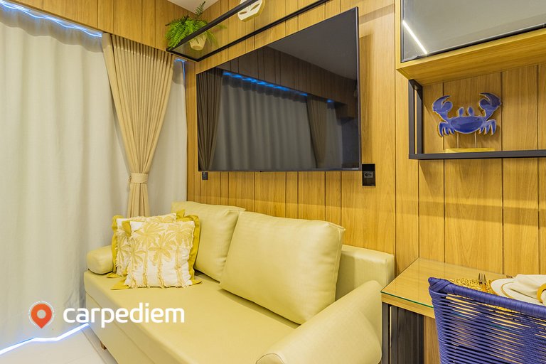 MakiaBeach #D206 - Studio com varanda by Carpediem