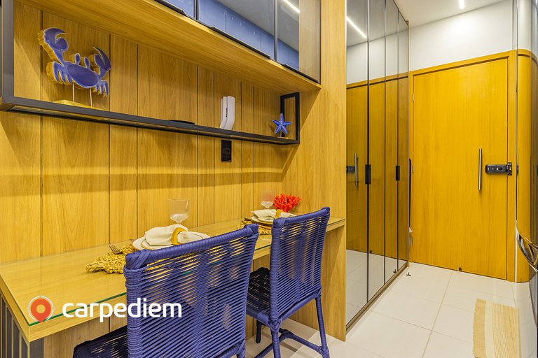 MakiaBeach #D206 - Studio com varanda by Carpediem