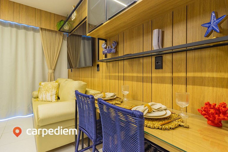 MakiaBeach #D206 - Studio com varanda by Carpediem