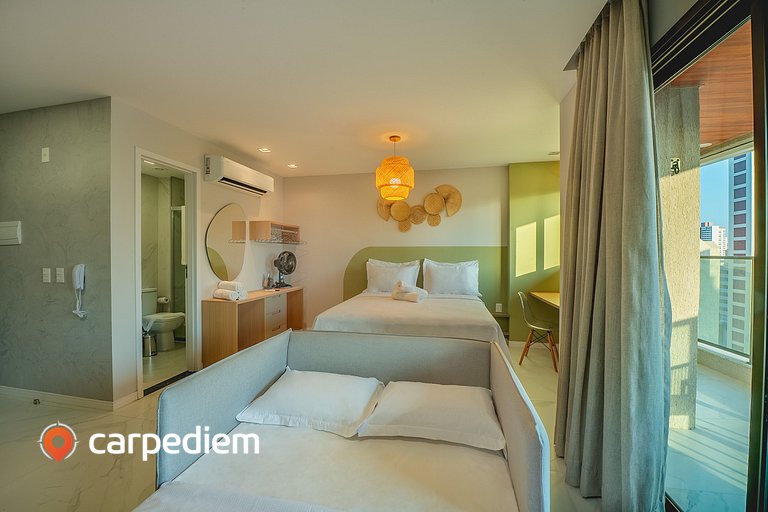 Beach Class Meireles Conforto e Lazer by Carpediem