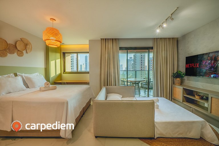 Beach Class Meireles Conforto e Lazer by Carpediem