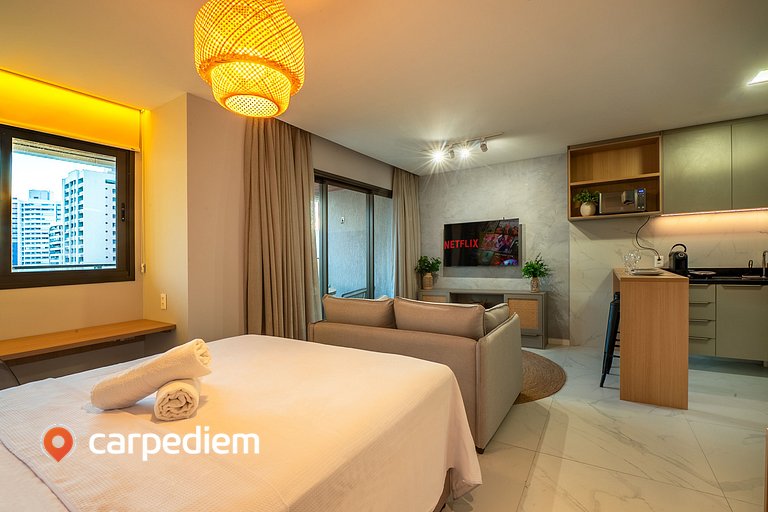 Beach Class Meireles Conforto e Lazer by Carpediem